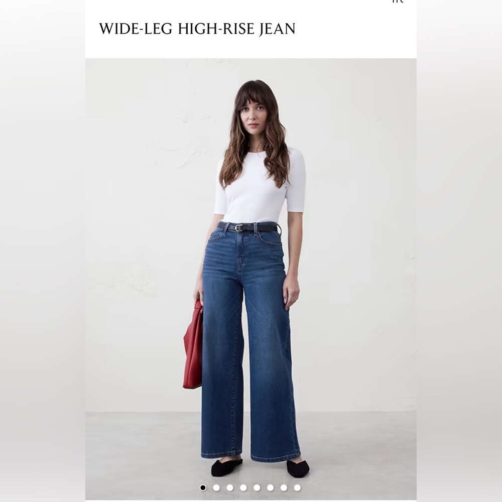 Banana Republic Wide Leg Jeans BNWT!!